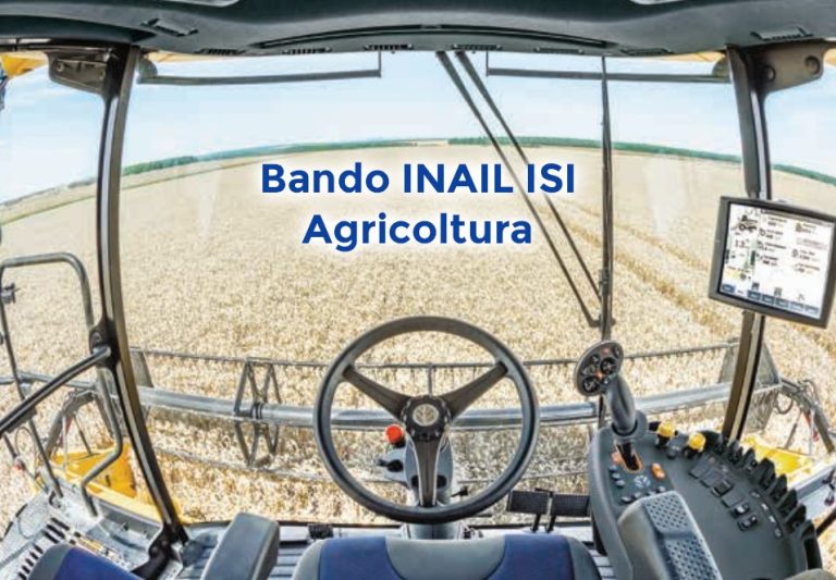 Bando INAIL ISI Agricoltura per aziende conto terzi e aziende agricole
