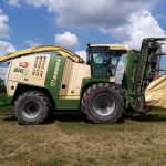 Trincia Krone BX850 telaio BX894289 completa di Barra Mais Easy collect telaio 951887