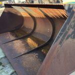 Grain bucket for forklift