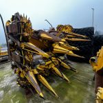 Barra mais New Holland Kemper 10PH telaio 470109150 per trincia FR – Ricontrollata