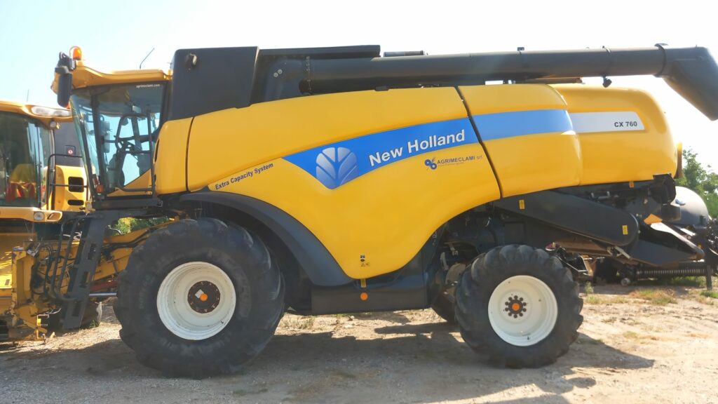 Mietitrebbia New Holland CX760sl telaio 221320033 – Funzionante